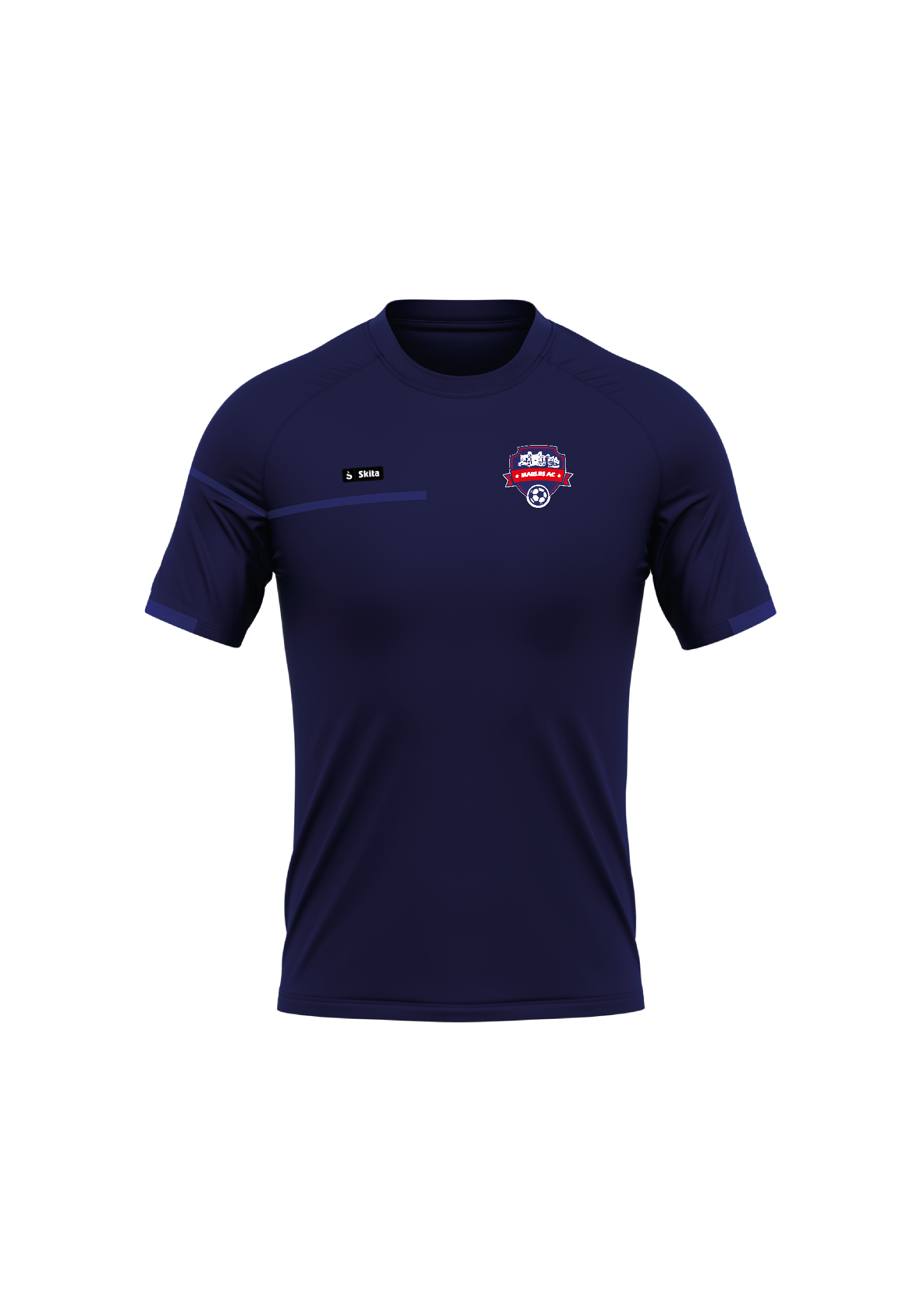 T-shirt SKITA'TECH navy (MARLES AC)